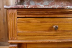 Pamono 19th Century Wood & Marble Vanity Clearance