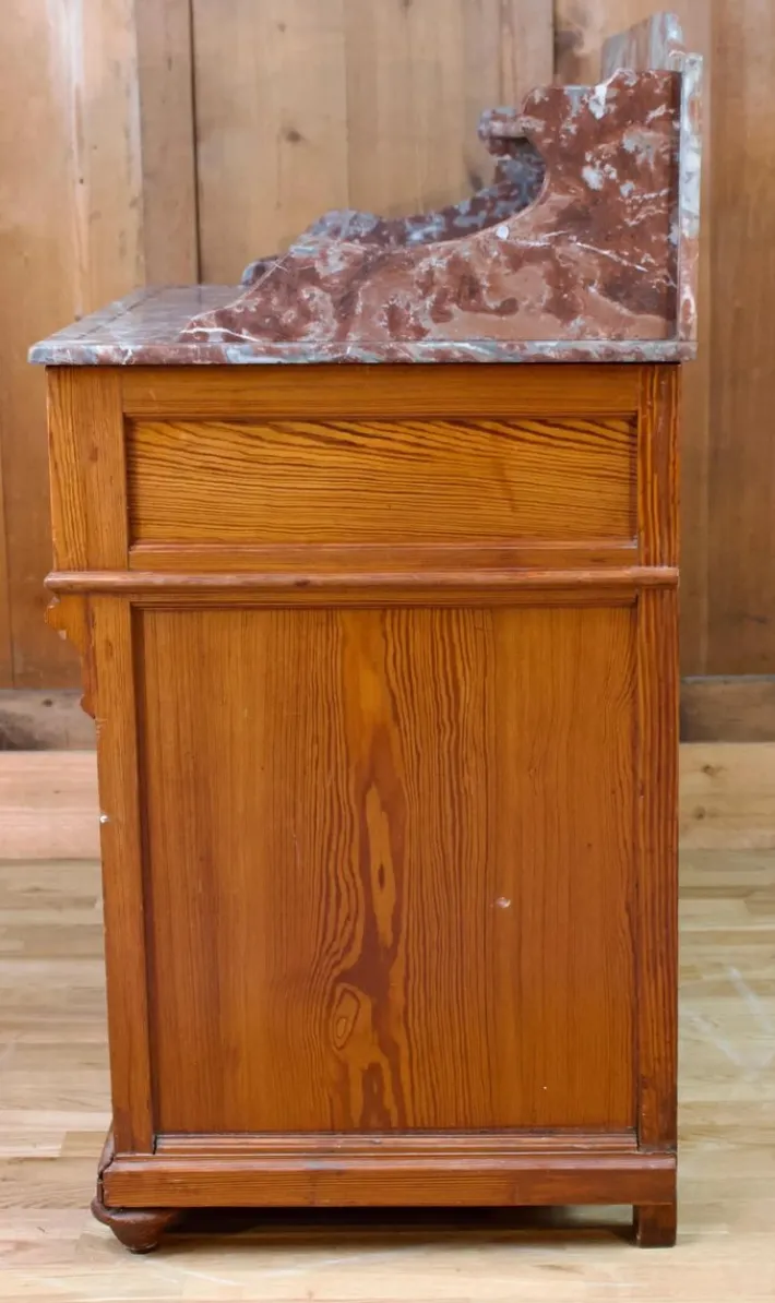 Pamono 19th Century Wood & Marble Vanity Clearance