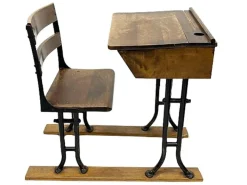 Pamono 19th Century Wooden Children's School Desk Online