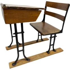 Pamono 19th Century Wooden Children's School Desk Online