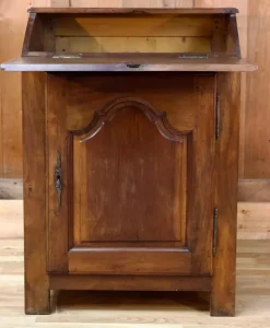 Pamono 19th Century Wooden Secretary Rustic with Flap Online