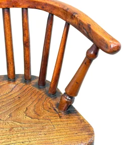 Pamono 19th Century Yew Wood Childs Windsor Armchair, 1820 Discount