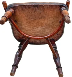 Pamono 19th Century Yew Wood Childs Windsor Armchair, 1820 Discount