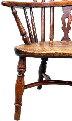 Pamono 19th Century Yew Wood Childs Windsor Armchair, 1820 Discount