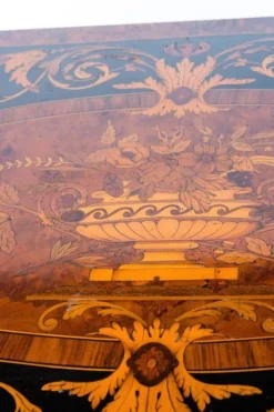 Pamono 19th-Century Marquetry Game Table, 1820s Hot