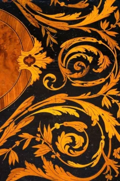 Pamono 19th-Century Marquetry Game Table, 1820s Hot