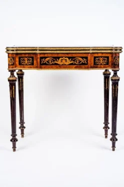Pamono 19th-Century Marquetry Game Table, 1820s Hot