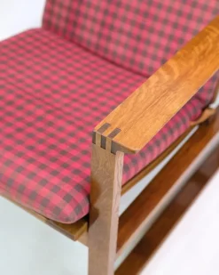 Pamono The Sled Chair in Oiled Oak by Børge Mogensen, 1960s Hot