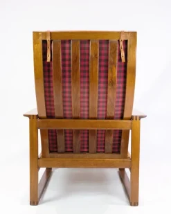 Pamono The Sled Chair in Oiled Oak by Børge Mogensen, 1960s Hot