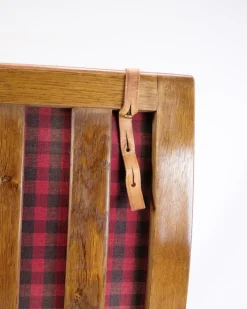 Pamono The Sled Chair in Oiled Oak by Børge Mogensen, 1960s Hot