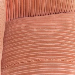 Pamono Three-Seater Sofa in Pink Velvet, 1950s