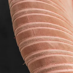 Pamono Three-Seater Sofa in Pink Velvet, 1950s