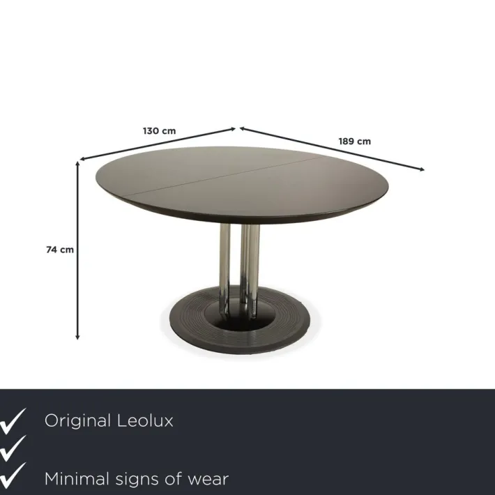 Pamono Trias Wooden Dining Table from Leolux Clearance