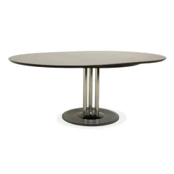 Pamono Trias Wooden Dining Table from Leolux Clearance