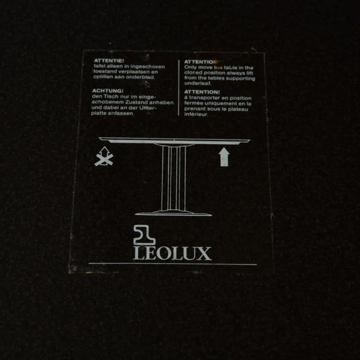 Pamono Trias Wooden Dining Table from Leolux Clearance