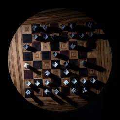 Pamono Trojan Chess Table from Futuro Studio, 2019, Set of 33 New