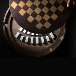 Pamono Trojan XXI Chess Set and Table from Futuro Studio, Set of 37 New