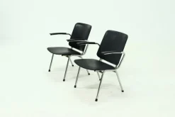 Pamono Tubular Chairs by Gebroeders De Wit, 1960s, Set of 2 Outlet