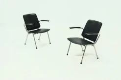 Pamono Tubular Chairs by Gebroeders De Wit, 1960s, Set of 2 Outlet