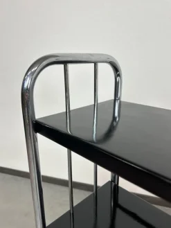 Pamono Tubular Steel Bauhaus Shelf, 1930s Best