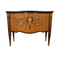 Pamono Two-Drawer Wooden Chest of Drawers Outlet