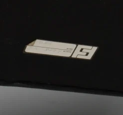 Pamono Two-Seat Sofa in Black Leather by Børge Mogensen for Fredericia Hot