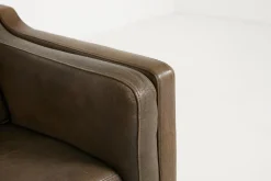 Pamono Two-Seater Sofa in Leather from Vemb, 1980s Outlet