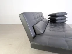 Pamono Two-Seater Sofa in Leather by Amberg for Brühl Outlet