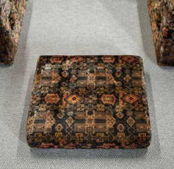 Pamono Velvet Sectional Sofa, Sweden, 1970s, Set of 7 Best