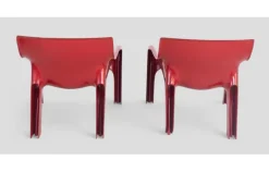 Pamono Vicario Armchairs by Vico Magistretti for Artemide, 1970s Best