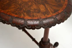 Pamono Victorian Burr Walnut Occasional Table, 1860s Hot
