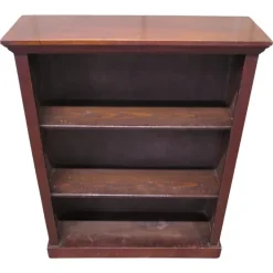 Pamono Victorian Open Bookcase in Mahogany Sale