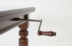 Pamono Victorian Wind Out Mahogany Extending Banquet Dining Table, England, 1910s Best