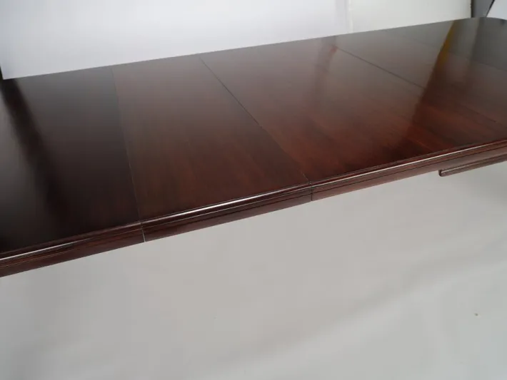 Pamono Victorian Wind Out Mahogany Extending Banquet Dining Table, England, 1910s Best