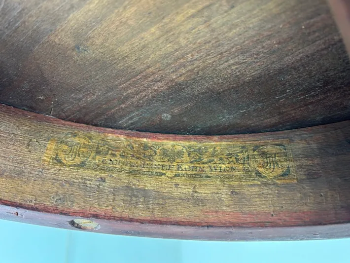 Pamono Vienna Secession Coffee Table by Josef Hoffmann for J&J Kohn, 1890s Best