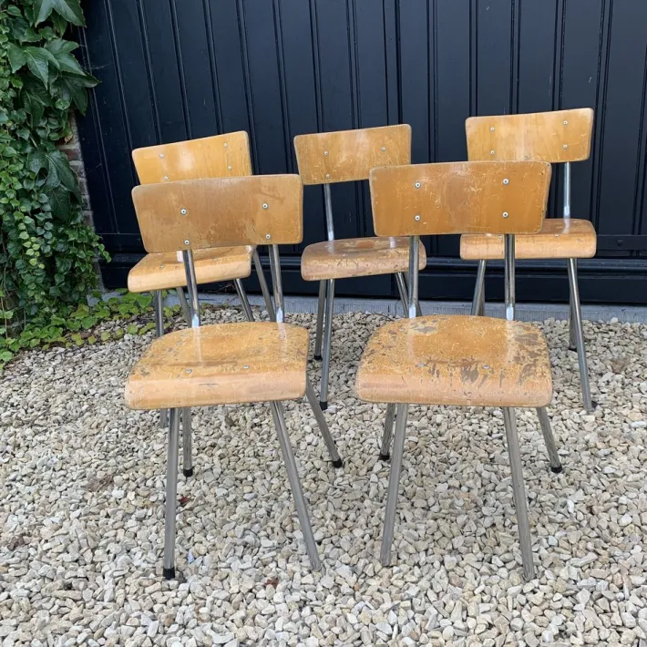 Pamono Vintag School Children's Chair, 1960s Clearance