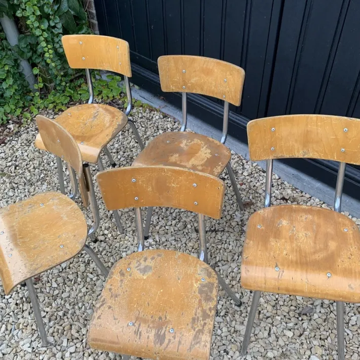 Pamono Vintag School Children's Chair, 1960s Clearance