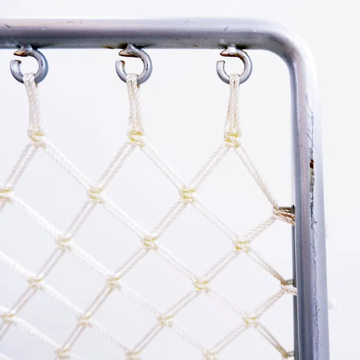 Pamono Vintage Armchair in Metal and Synthetic Rope Discount