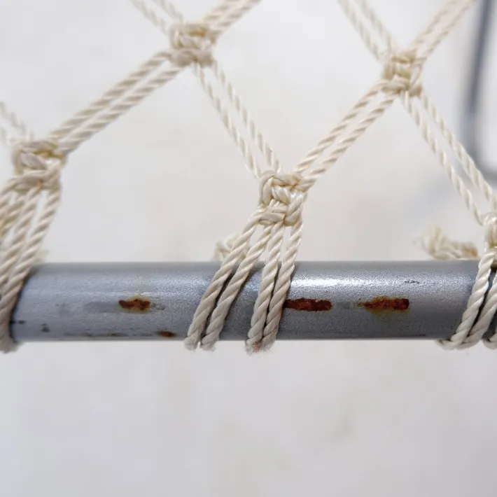 Pamono Vintage Armchair in Metal and Synthetic Rope Discount