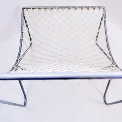 Pamono Vintage Armchair in Metal and Synthetic Rope Discount