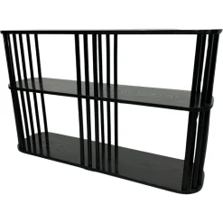 Pamono Vintage Art Deco Black Shelf, 1920s Outlet