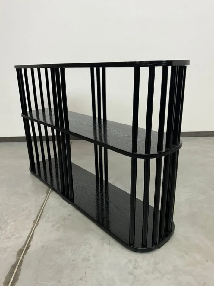 Pamono Vintage Art Deco Black Shelf, 1920s Outlet