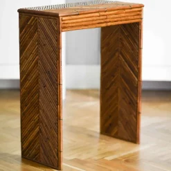 Pamono Vintage Bamboo Console Table Outlet