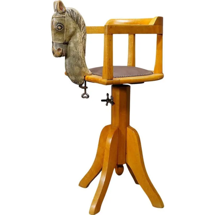 Pamono Vintage Barber Chair for Children, Germany, 1950s