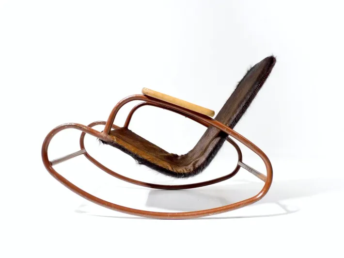 Pamono Vintage Bauhaus Children's Rocking Chair Clearance