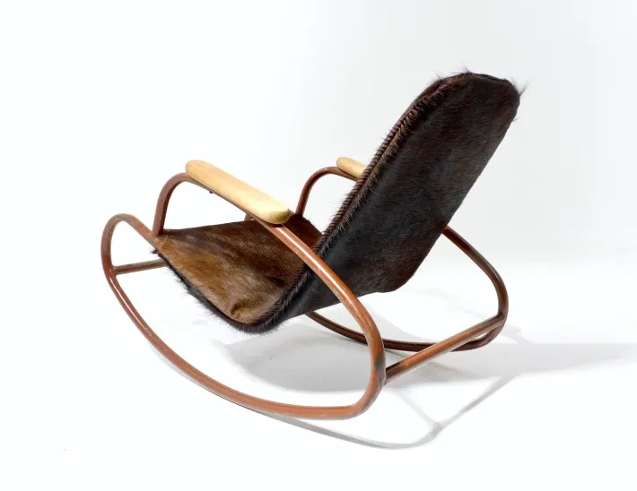 Pamono Vintage Bauhaus Children's Rocking Chair Clearance