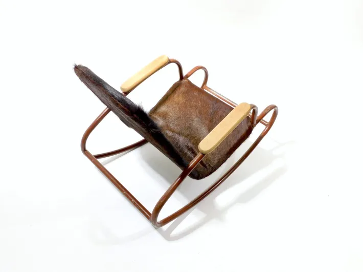 Pamono Vintage Bauhaus Children's Rocking Chair Clearance