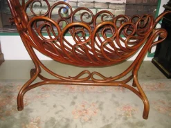 Pamono Vintage Beech Crib, 1920s Sale