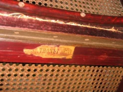 Pamono Vintage Beech, Mahogany, and Cane Chaise Lounge from Thonet Sale