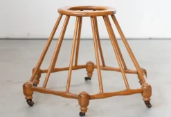 Pamono Vintage Beechwood Baby Walker, 1950s Hot